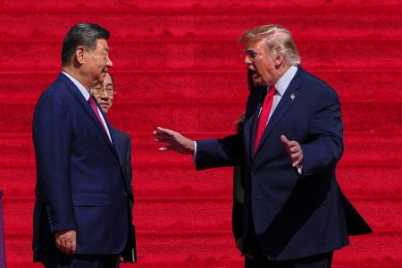 Trump hatte Xi vergangene Woche in Washington empfangen. (Archivbild) 