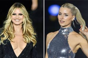 Heidi Klum und Lena Gercke funkeln in Paris