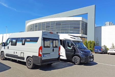 Hobby Ontour Van 600 FT, Campingbus, Reisemobil, Maxia, Parkplatz