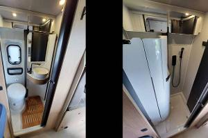 Hobby Ontour Van 600 FT, Campingbus, Reisemobil, Schwenkbad, Dusche