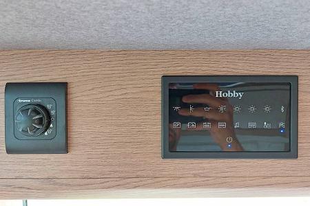 Hobby Ontour Van 600 FT, Campingbus, Reisemobil, Heizungssteuerung, Knöpfe