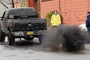 Coal Rolling Pick-up Diesel Abgas USA Ford F-150