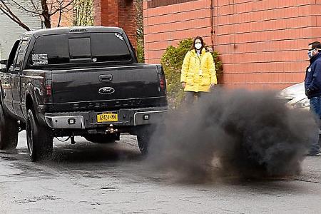 Coal Rolling Pick-up Diesel Abgas USA Ford F-150