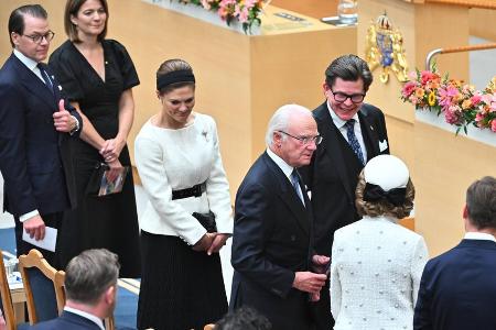 Carl XVI. Gustaf eröffnet Reichstag mit mahnenden Worten zur Weltlage