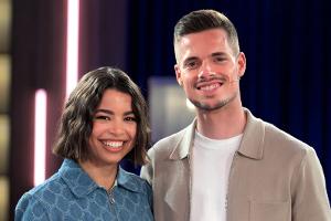Julian Weigl und Sarah Richmond