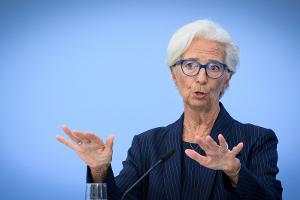 Christine Lagarde, Präsidentin der Europäischen Zentralbank, spricht über ihre Zukunft (Archivbild)