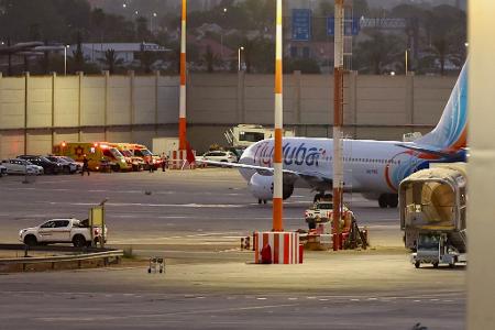 Diese Ersatzmaschine brachte die Passagiere nach Tel Aviv.