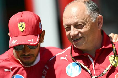 Hamilton will Veränderung bei Ferrari - und stärkt Vasseur