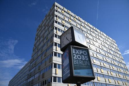 Die Gespräche zwischen Linke, SPD und Grünen fanden im Haus der Statistik nahe dem Alexanderplatz statt. 