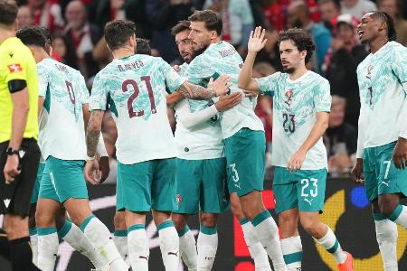 Nach Ronaldo-Flucht: Portugal gewinnt in Dänemark