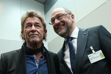 Peter Maffay und Martin Schulz