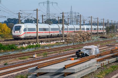 Die Strecke zwischen Berlin und Hannover wird für rund 14 Monate vollständig gesperrt.