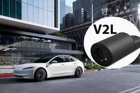 Tesla Model 3, V2L, Adapter