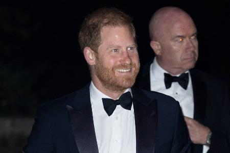 Prinz Harry hält emotionale Rede bei Benefizgala für Ukraine