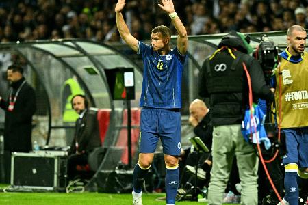 Spalier für Dzeko: Bosniens 