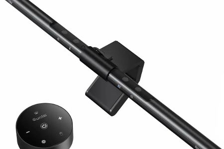 Für ausreichend Beleuchtung: Quntis Computer Monitor Lampe LED mit Fernbedienung