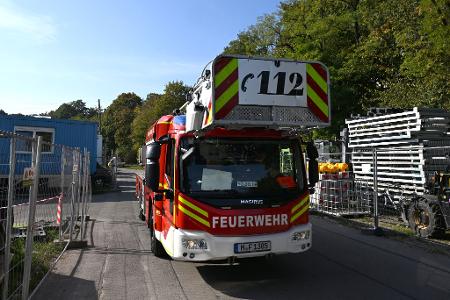 Rettungskräfte reanimierten den Verletzten. 