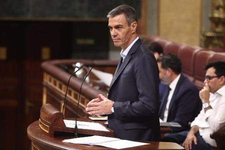 Seine Regierung habe viel erreicht, es blieben aber viele Probleme zu lösen, sagte Sánchez bei seiner Ankündigung. (Archivbild)