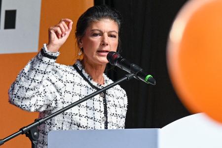 BSW-Gründerin Wagenknecht sieht in der Wahl eines AfD-Landtagspräsidenten eine parlamentarische Normalität. (Archivbild)