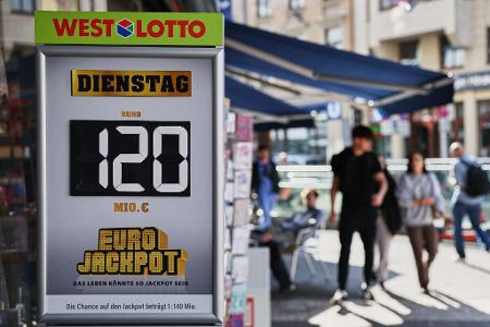 Um 120 Millionen Euro ging es bei der Ziehung im Eurojackpot.
