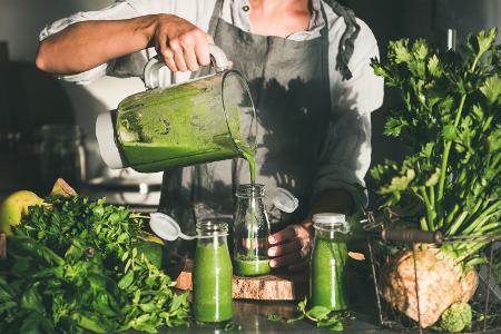 Grüner Smoothie als energiespendende Zwischenmahlzeit