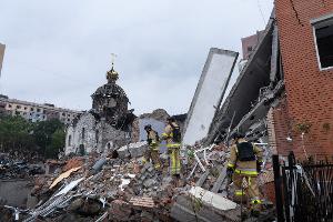 Die ostukrainische Frontstadt Kramatorsk erlebt immer wieder schwere russische Angriffe. (Archivbild)