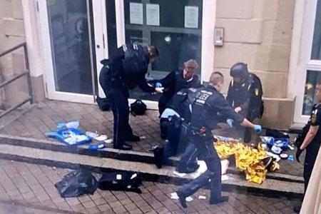 Der Mann wurde laut LKA im Innenhof des Rathauses erschossen. 