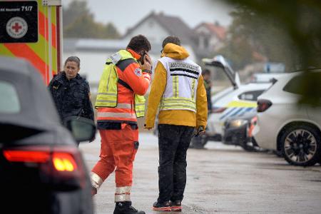 Zwei Beschäftigte des Landratsamts starben durch die Schüsse.