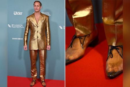 Alexander Skarsgård sorgt mit durchsichtigen Schuhen für Aufsehen