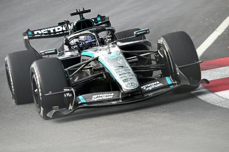 Russell mit Bestzeit - Probleme bei Antonelli und Verstappen