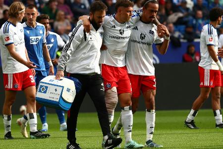 Knieverletzung: HSV-Kapitän Remberg droht langer Ausfall