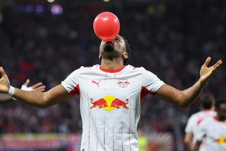Blitzstart und Nkunku-Hattrick: Leipzig düpiert Frankfurt