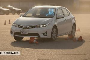 Toyota Corolla fährt mit KI