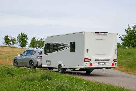 Caravan-Rückwand