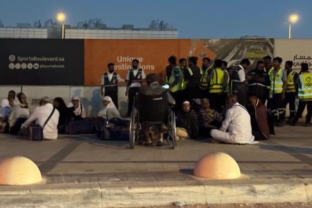 Hunderte Menschen wurden laut saudi-arabischen Angaben bei dem Angriff verletzt.  