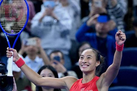 Tennis-Olympiasiegerin Zheng holt den Titel in Peking