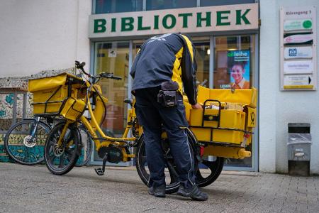Auch Bibliotheken bekommen Post. 
