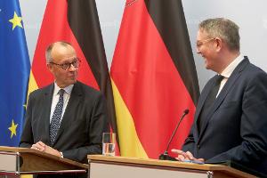 Alexander Schweitzer soll ins Kabinett von Kanzler Merz aufrücken. (Archivbild)