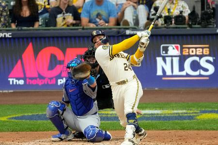 Dodgers verlieren auch das zweite Duell mit den Brewers