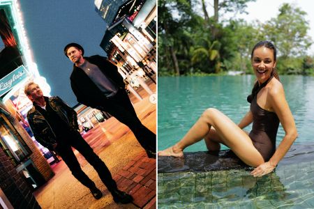 Collage aus Peter Maffay und Johannes Oerding sowie Janina Uhse