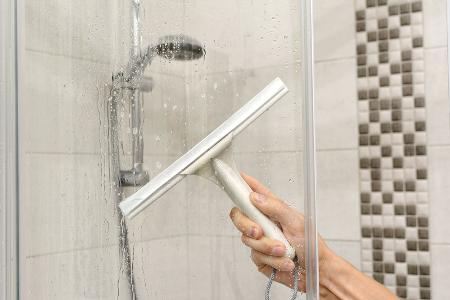 Dusche abziehen