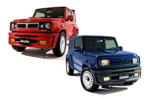 DAMD Suzuki Jimny Tuning Bodykit Renault 5 Turbo Lancia Delta Integrale