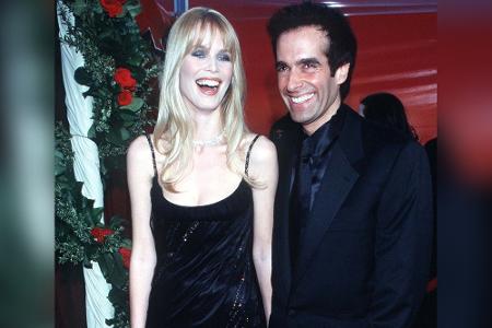Claudia Schiffer und David Copperfield