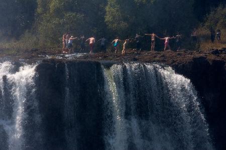 Devil's Pool Victoria-Fälle, Simbabwe