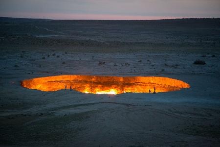 Derweze-Krater, Turkmenistan