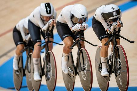 Bahnrad-WM: Frauen-Vierer verpasst Finale und fährt um Bronze