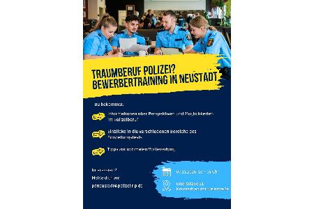 Bewerbertraining bei der Polizei Neustadt