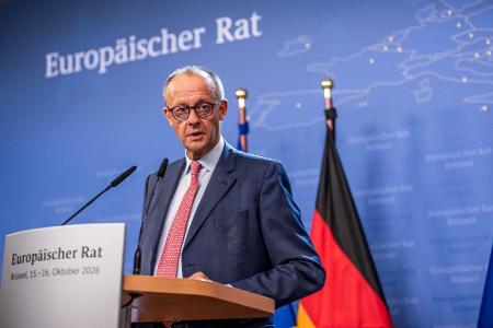 Kanzler Merz in Brüssel: 