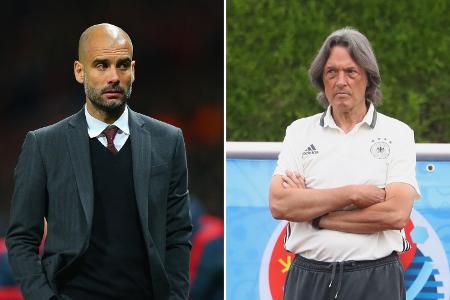 Pep Guardiola und Hans-Wilhelm Müller-Wohlfahrt
