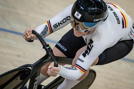Bahnrad-WM: Grabosch gewinnt Zeitfahr-Gold
